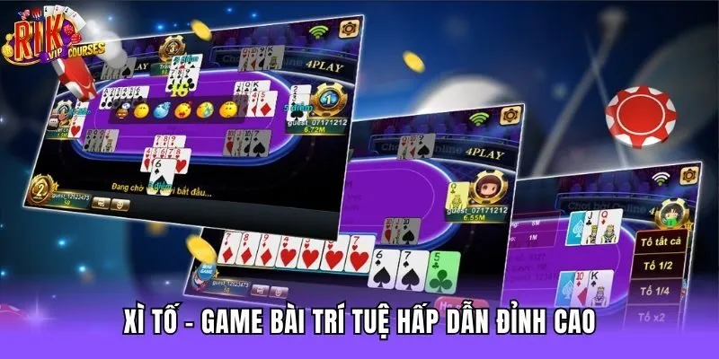 Xì Tố - Game bài trí tuệ hấp dẫn đỉnh cao